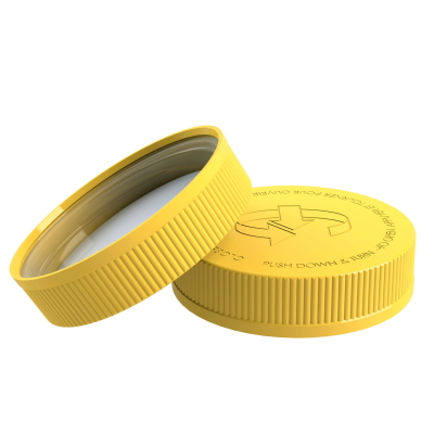 Tampa dupla rosca c/ segurança B/L 63 1E