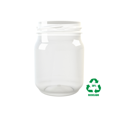 Frasco rPET(30%) 180ml M1 cilíndrico B/L 58