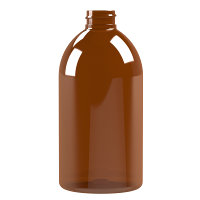 Frasco PET 500ml M1 cilíndrico 28/410