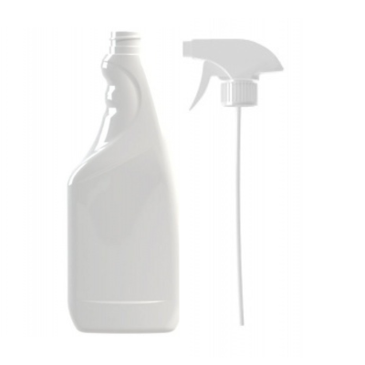 Conjunto 80 Frascos PET 750ml trigger 28/410 + Pistola Pulverizadora 28/410