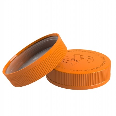 Tampa dupla rosca c/ segurança B/L 63 1E