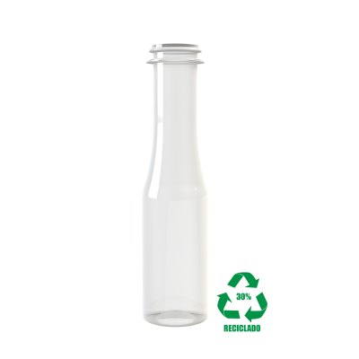 Garrafa rPET(30%) 100ml M3 cilíndrica 29-21