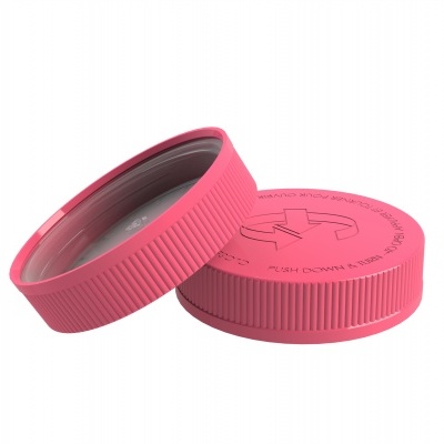 Tampa dupla rosca c/ segurança B/L 63 1E