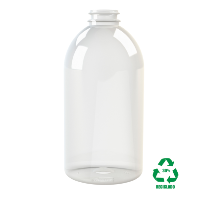 Frasco rPET(30%) 500ml M1 cilíndrico 29-21