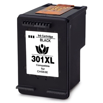Cartucho de tinta preto 301XL compatível para impressora