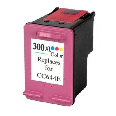 Cartucho de tinta magenta para impressora com etiqueta branca