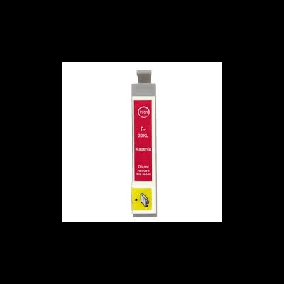Cartucho de tinta magenta E-29XL com etiquetas vermelha e amarela