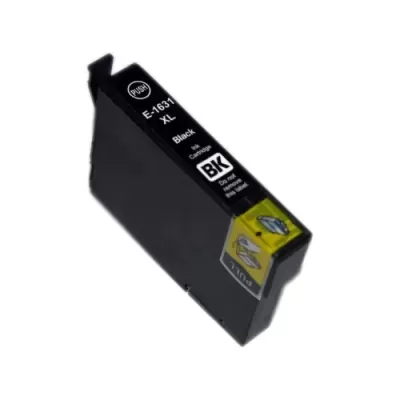 Cartucho de tinta preto para impressora E-1631 XL com etiquetas