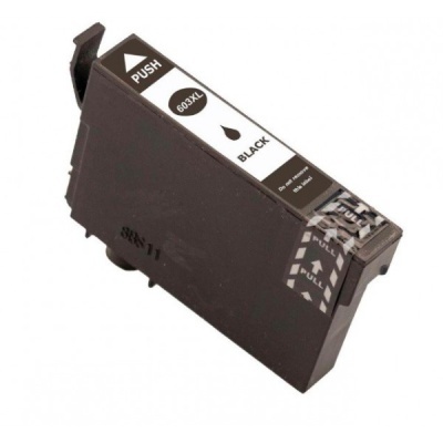 Cartucho de tinta preto para impressora 603XL com etiqueta