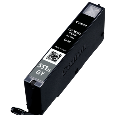 Cartucho de tinta cinzenta Canon CL-551XL para impressora