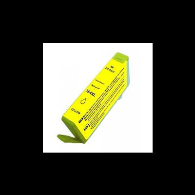 Embalagem amarela de tinta de impressão 364XL