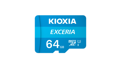 Cartão microSD azul KIOXIA EXCERIA 64GB