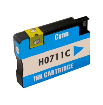 Cartucho de tinta ciano para impressora modelo H0711C