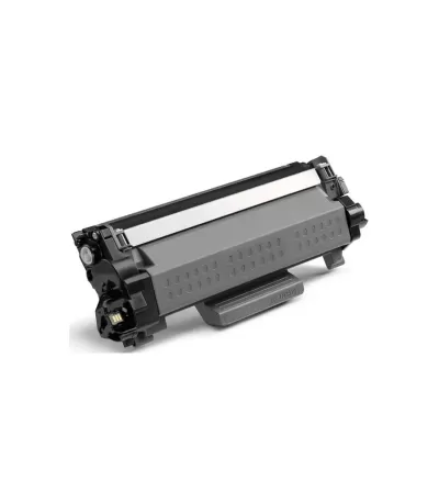 Cartucho de toner de impressora cinzento e preto com etiqueta TN2510.