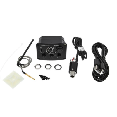 Componentes eletrónicos para guitarra acústica Ortega Magus X