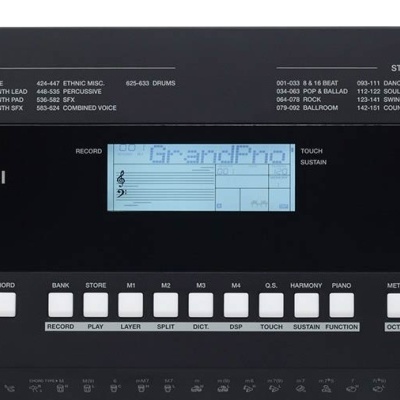 Painel frontal de teclado digital MEDELI com mostrador LCD e vários botões