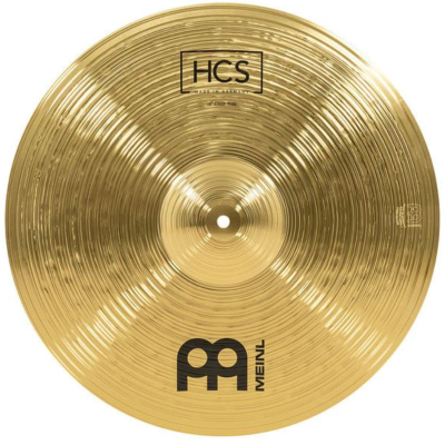 Prato de bateria dourado MEINL HCS Medium Crash 16 polegadas