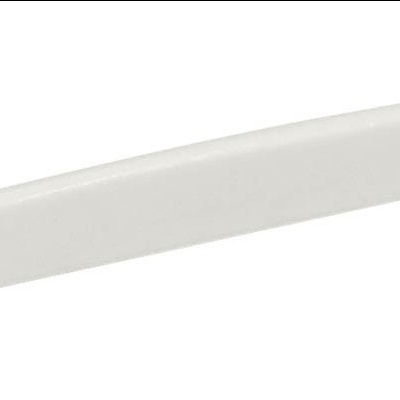 Barra retangular branca com cantos arredondados