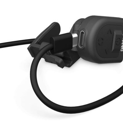 Sensor digital para guitarra elétrica preto com cabo USB-C