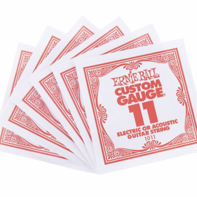 Pacotes de cordas para guitarra ERNIE BALL CUSTOM GAUGE 11