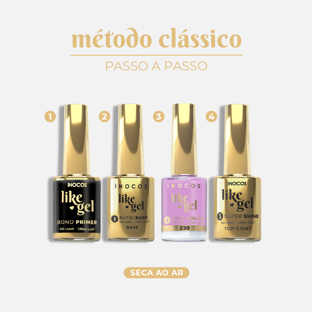 Like Gel INOCOS 238 Violeta Escuro Pastel Like Gel INOCOS 238 Violeta Escuro Pastel