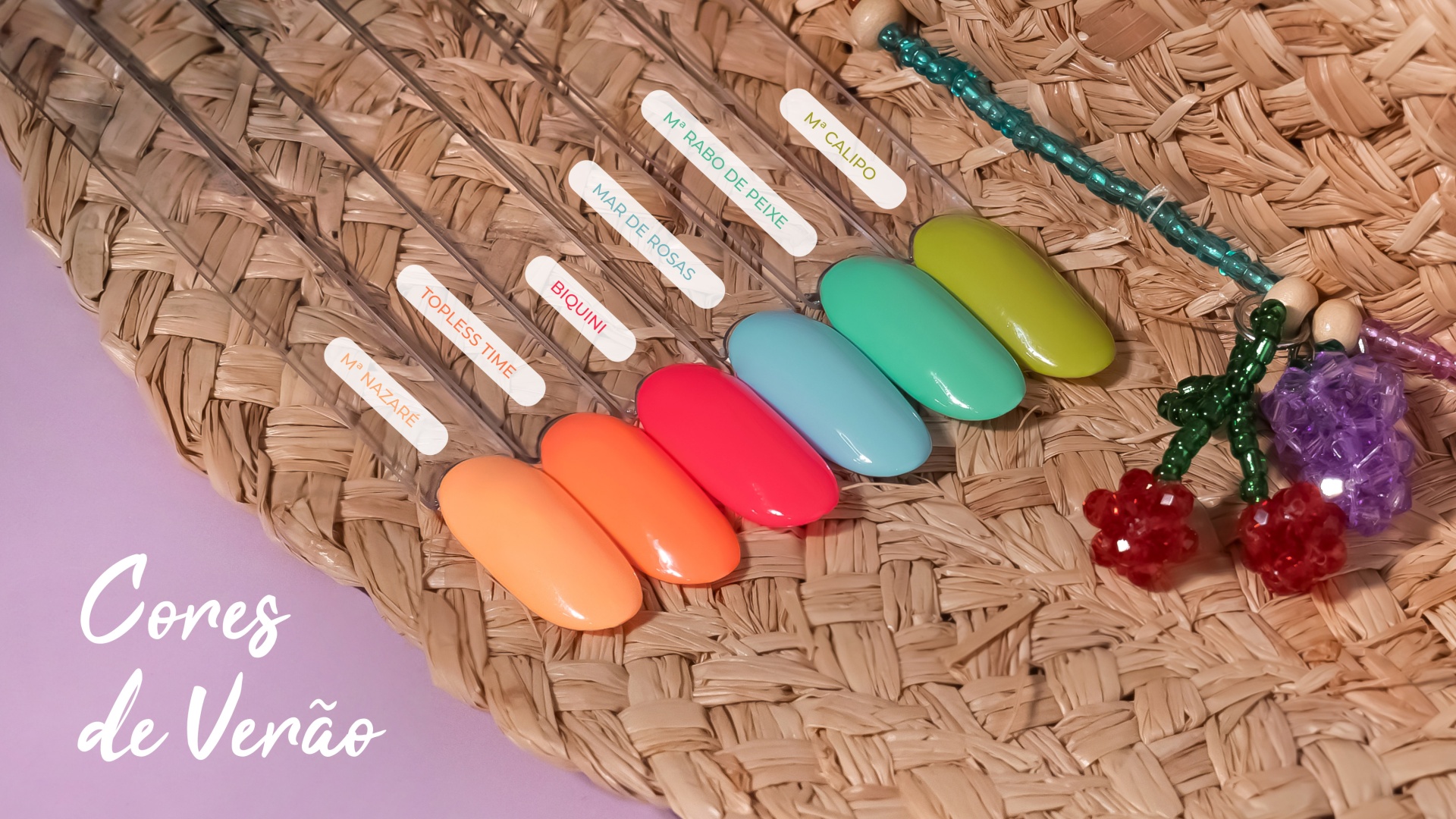 Verão na ponta dos dedos!