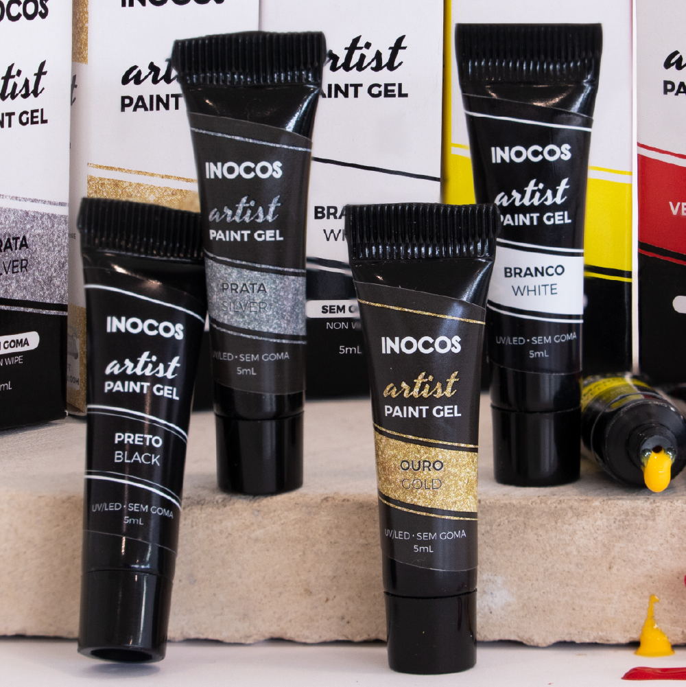 Paint Gel INOCOS Dourado Paint Gel INOCOS Dourado