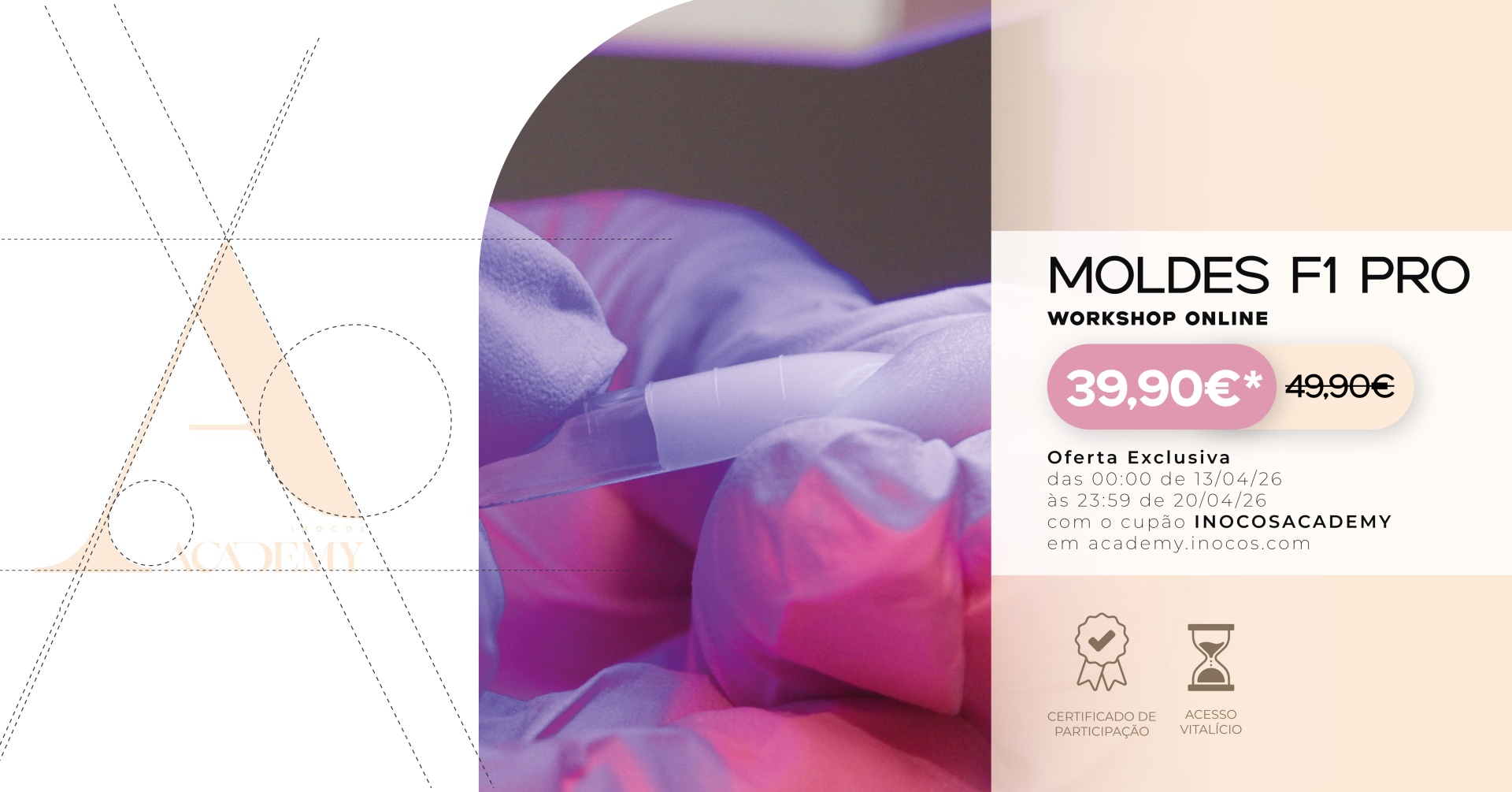 A INOCOS Academy voltou para te dar conhecimento agora em formato online! 💻