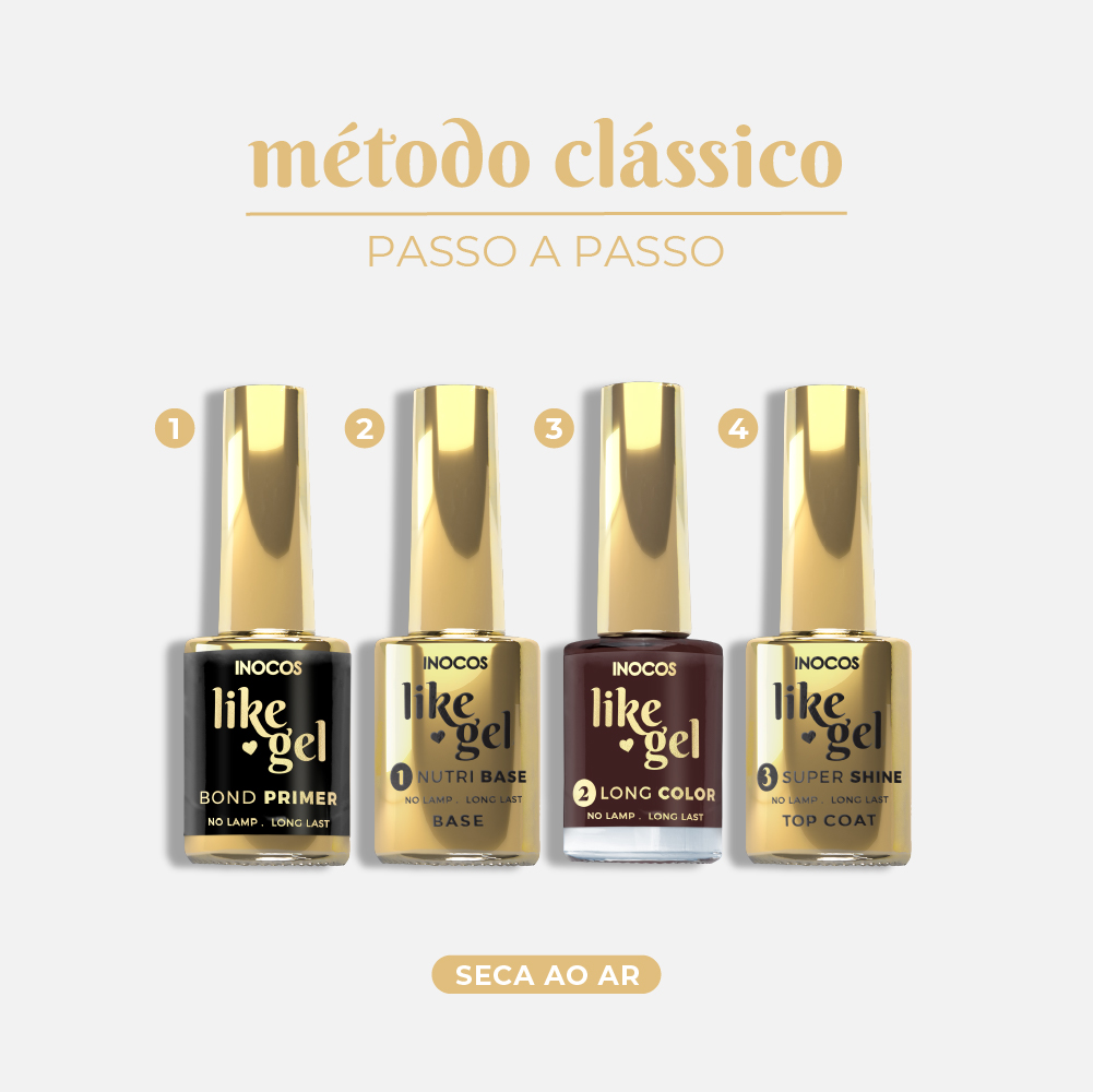 Like Gel INOCOS 117 Castanho Roxo Like Gel INOCOS 117 Castanho Roxo