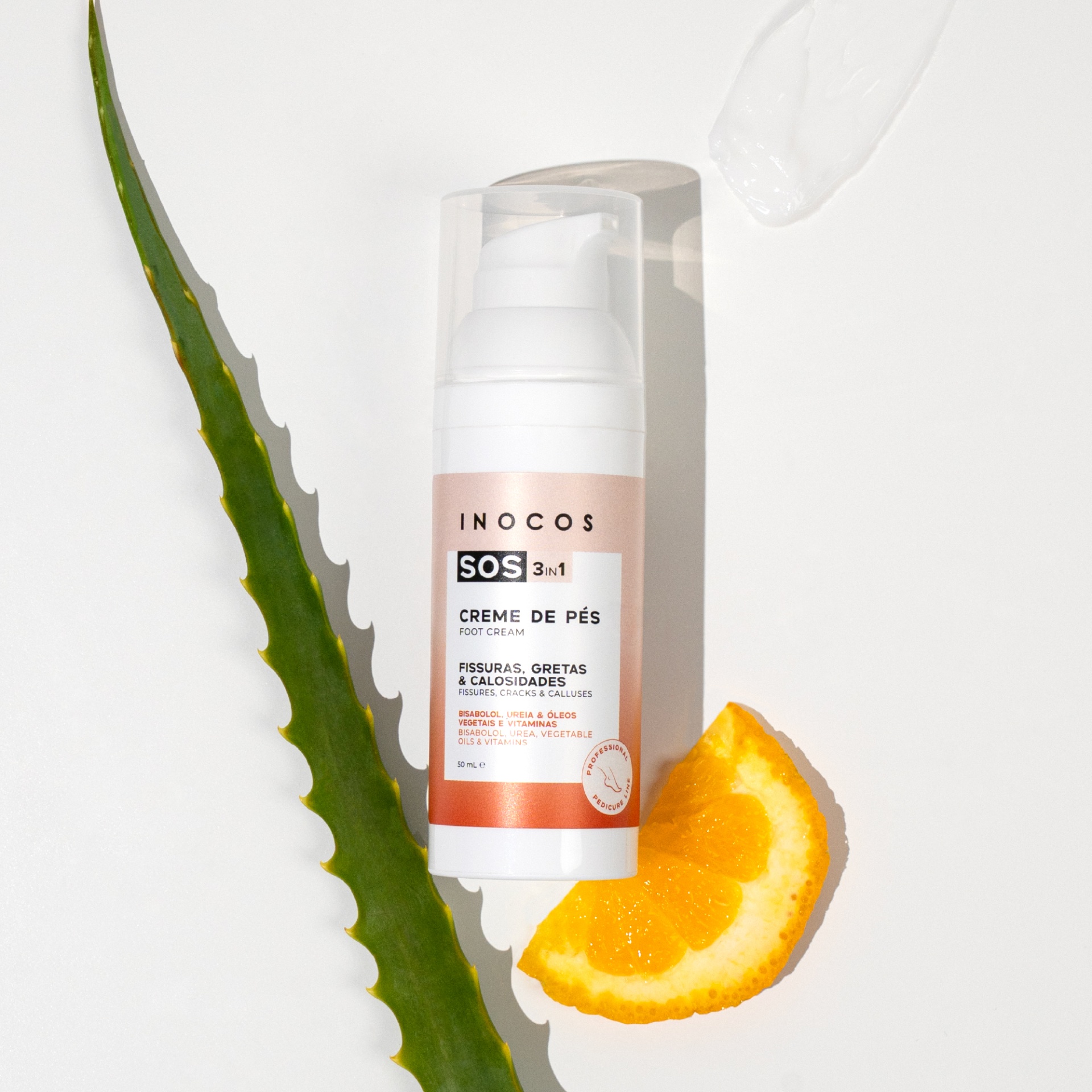 Creme de Pés INOCOS SOS 3 em 1 50ml Creme de Pés INOCOS SOS 3 em 1 50ml