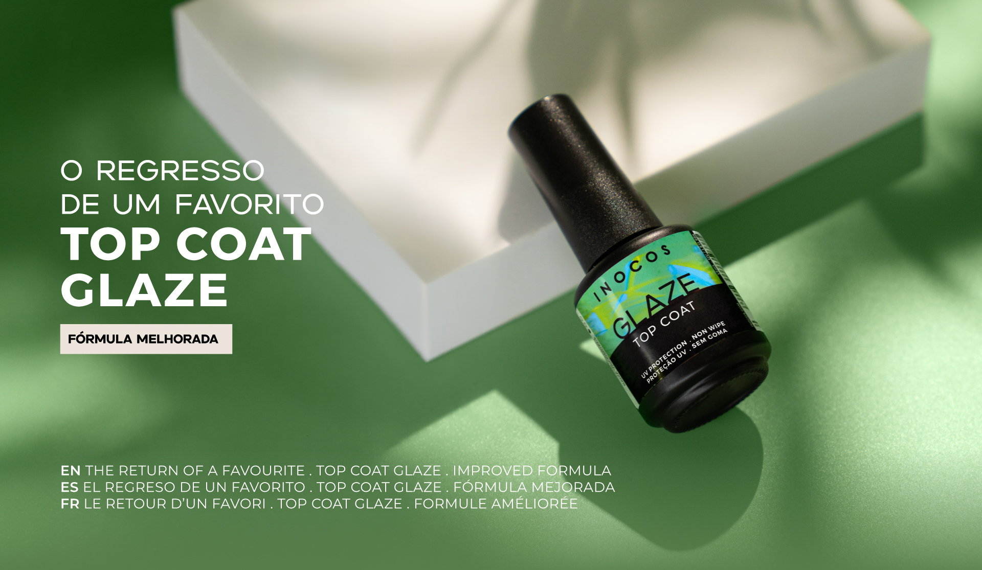 O vosso favorito está de volta! TOP COAT GLAZE ⚡