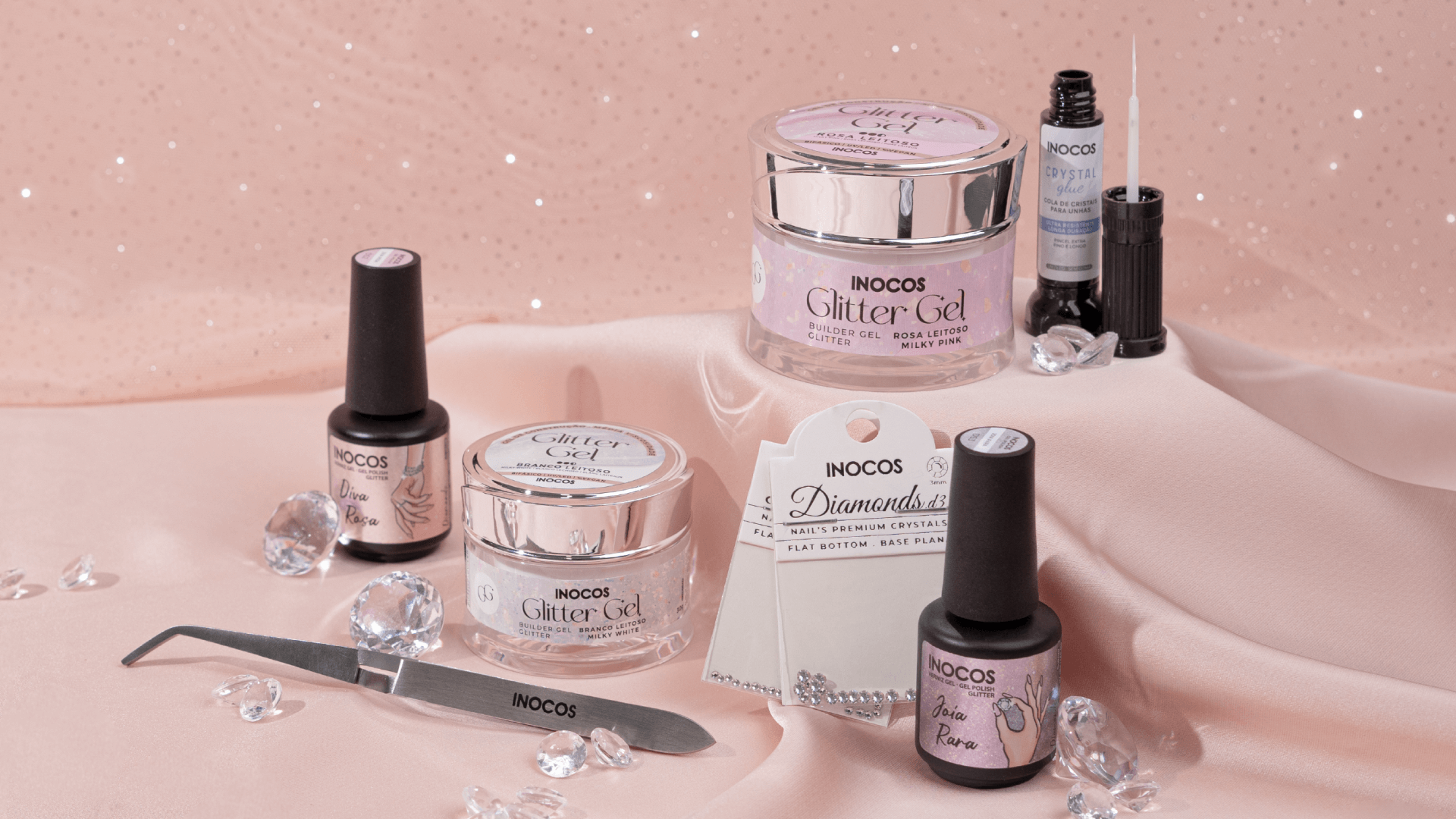 Diamonds Collection INOCOS: Brilho e Glamour nas tuas unhas!