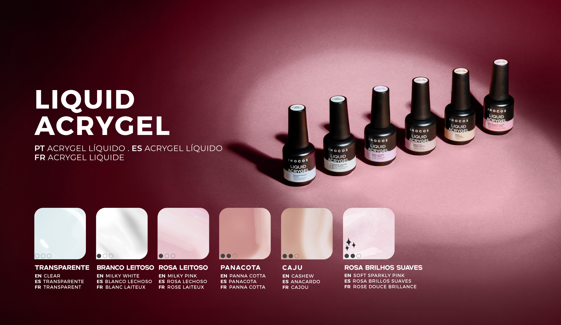 Chegou o Acrygel Líquido à INOCOS! ⚡