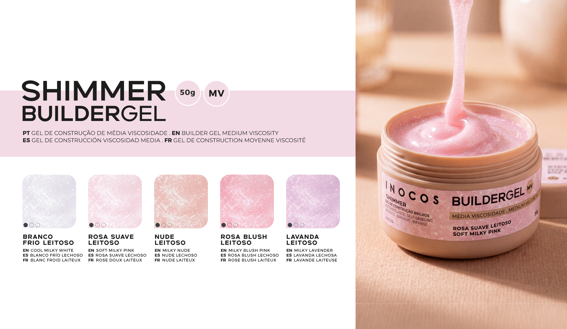 O glow que procuras chegou ao Builder Gel ✨