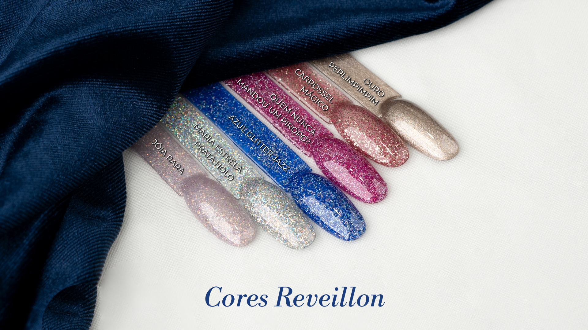 Unhas que Encantam: Descobre a nossa seleção de Cores de Verniz Gel para o Reveillon!