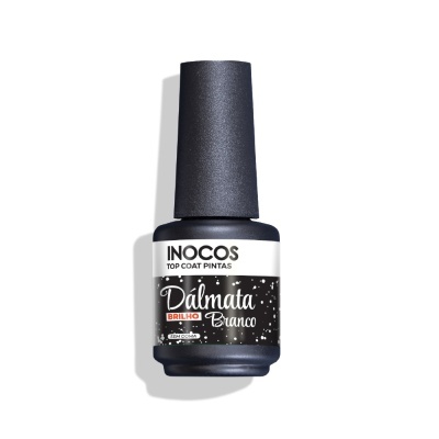 Frasco de verniz de unhas INOCOS Dálmata Branco