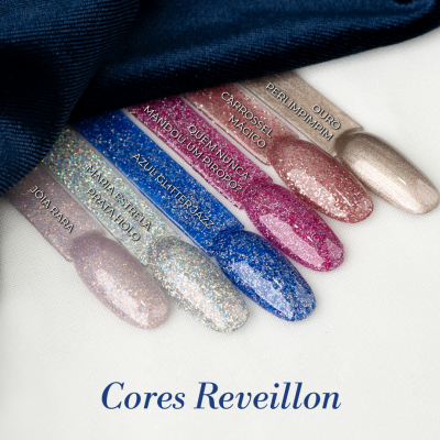 Unhas que Encantam: Descobre a nossa seleção de Cores de Verniz Gel para o Reveillon!