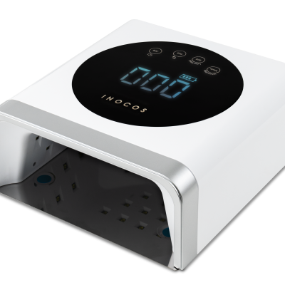 Dispositivo branco para desinfecção com visor digital e controlo de tempo