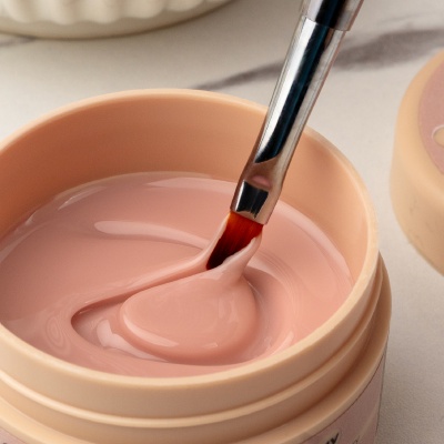 Builder Gel Cover Up INOCOS Panacota de Média Viscosidade 180g