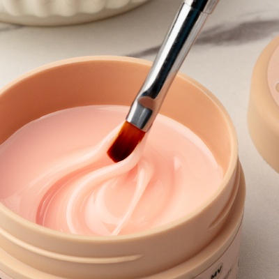 Builder Gel Cover Up INOCOS Caju de Média Viscosidade 50g