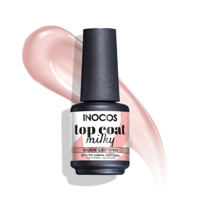 Top Coat INOCOS Milky Nude Laiteux