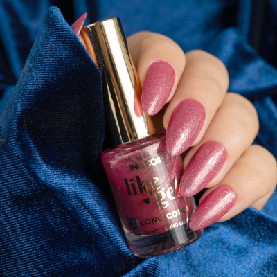 Like Gel INOCOS 181 Glitter Nude Intenso