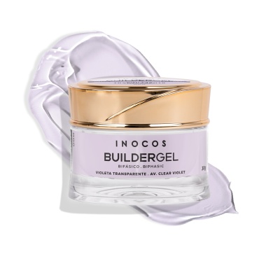 Builder Gel INOCOS Violeta Transparente de Alta Viscosidade 30g