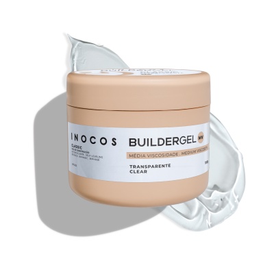 Builder Gel Classic INOCOS Transparente de Média Viscosidade 180g