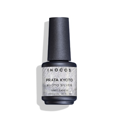 Verniz Gel INOCOS Cateye Prata Kyoto
