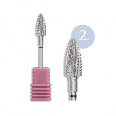 2 - Broca Oval INOCOS - Carbono | Grão Grosso