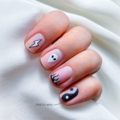 Verniz Gel INOCOS Preto 90%