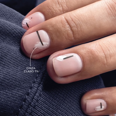 Verniz Gel INOCOS Cinza Claro 7%