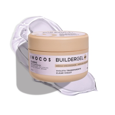 Builder Gel Classic INOCOS Violeta Transparente de Média Viscosidade 50g