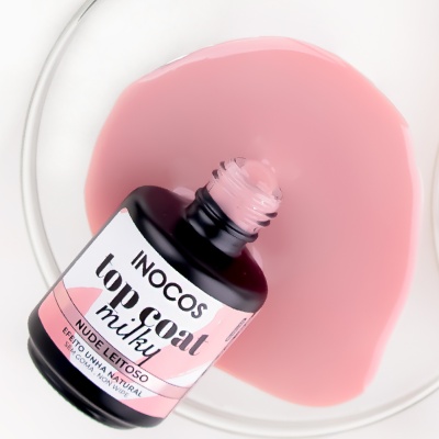 Top Coat INOCOS Milky Nude Laiteux